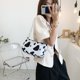 thumbnail image 5 of Sywqhk Bolso De Mano Con Estampado De Leche De Vaca Para Mujer, Bolso De Hombro Informal Para Mujer (1) Sywqhk Para estrenar, 5 of 9
