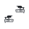 thumbnail image 1 of Par de Faros PARA Niebla DEPO PARA Chevrolet Silverado 1999 al 2002, 1 of 4