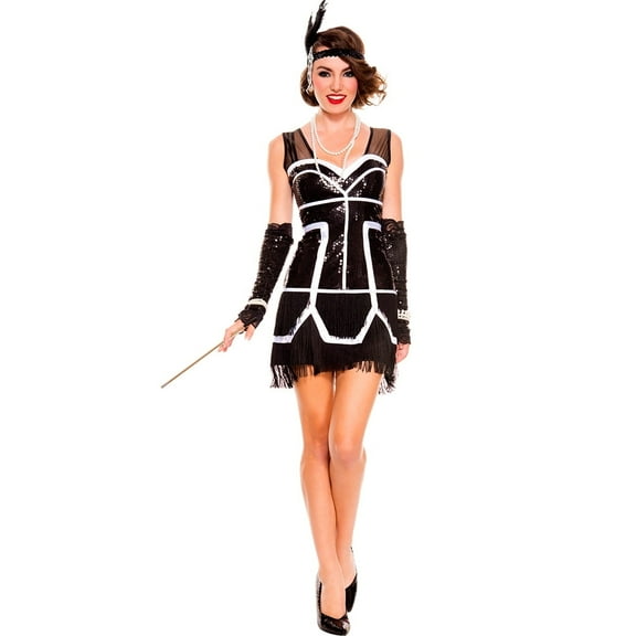 Music Legs Women's Flapper Fever 70596-SM