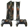thumbnail image 2 of Skin Sticker for PS5 Slim Standard Disc Digital Edition Console and Controllers Decals for Playstation 5 (Female Agent,PS5 Disc Edition), 2 of 5