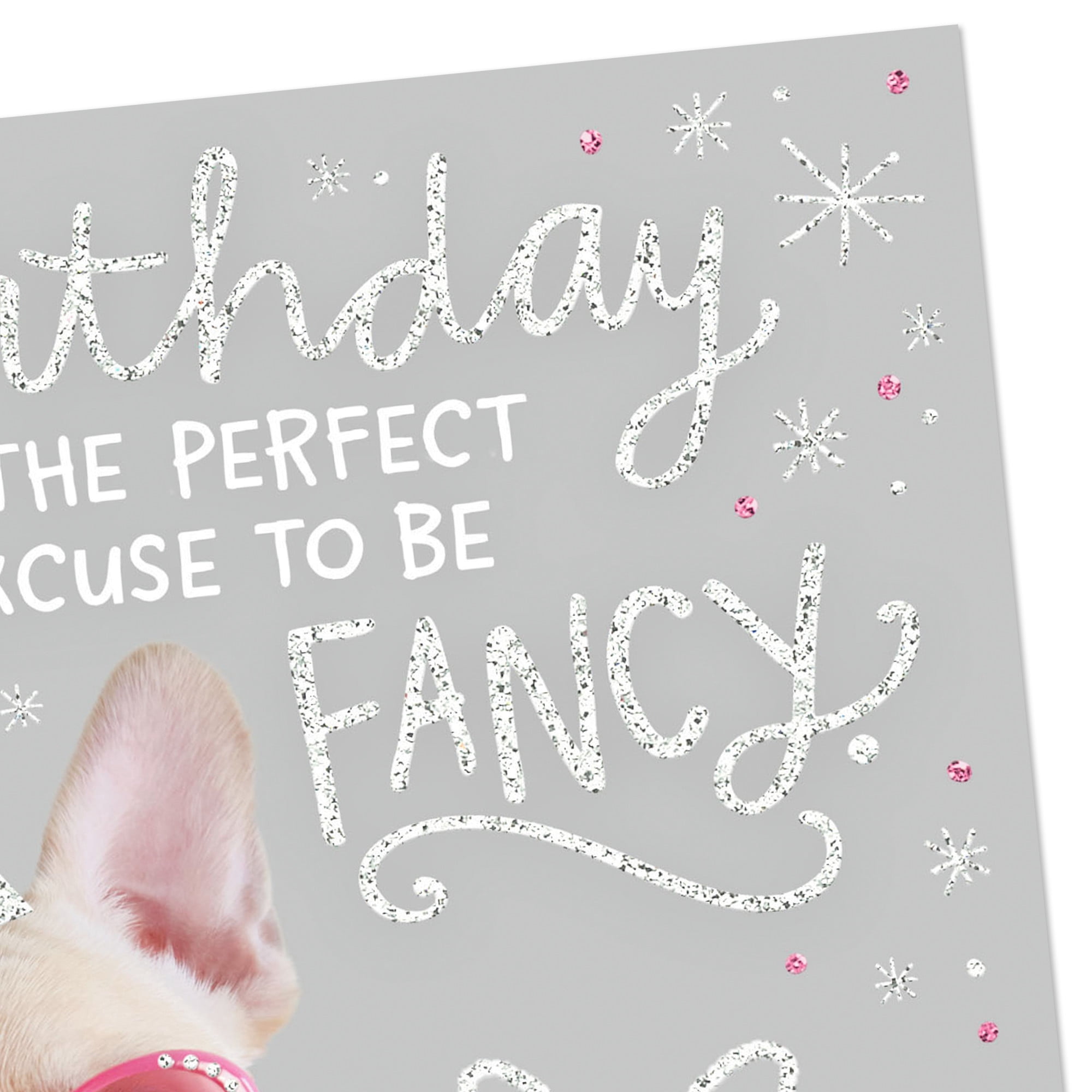 Hallmark Birthday Card (The Perfect Excuse to Be Fancy)