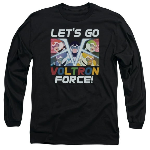 Voltron - Lets Go - Long Sleeve Shirt - XX-Large