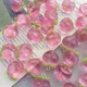 thumbnail image 4 of 5/20 piezas dijes de imitación de Friut, colgantes de resina rosa melocotón para hacer joyas, pendientes, llavero, collar, accesorios de cremas DIY, 4 of 5