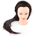thumbnail image 3 of Tête de Formation Coiffure Salon 24 Pieds' Modèle Mannequin Cosmétologie avec Support Pince, 3 of 8