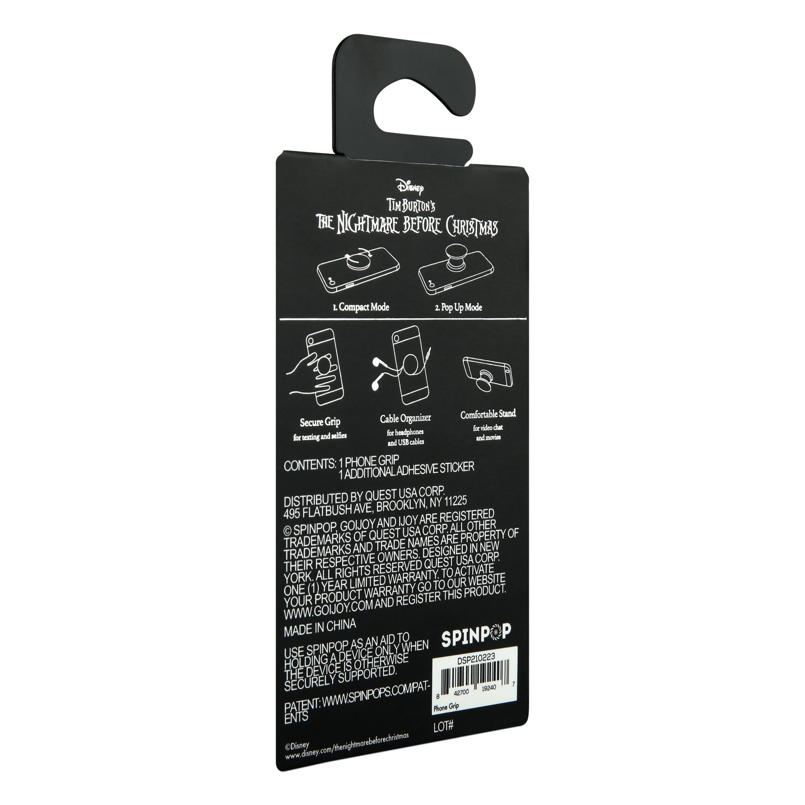 Disney Spinpop Phone Grip - Jack Skellington