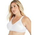thumbnail image 3 of Playtex Women's 18 Hour Ultimate Lift and Support Wire Free Bra US4745, Available in Single and 2-Packs, White/White, 38B, 3 of 7