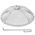 thumbnail image 4 of VEVOR 27" Round Firepit Spark Screen Cover Lid Stainless Steel Wood Burning, 4 of 9