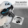 thumbnail image 4 of Heavy Duty Drain Cleaning Tool with Gloves for Bathroom, Kitchen, and Toilet Clogs, 4 of 5