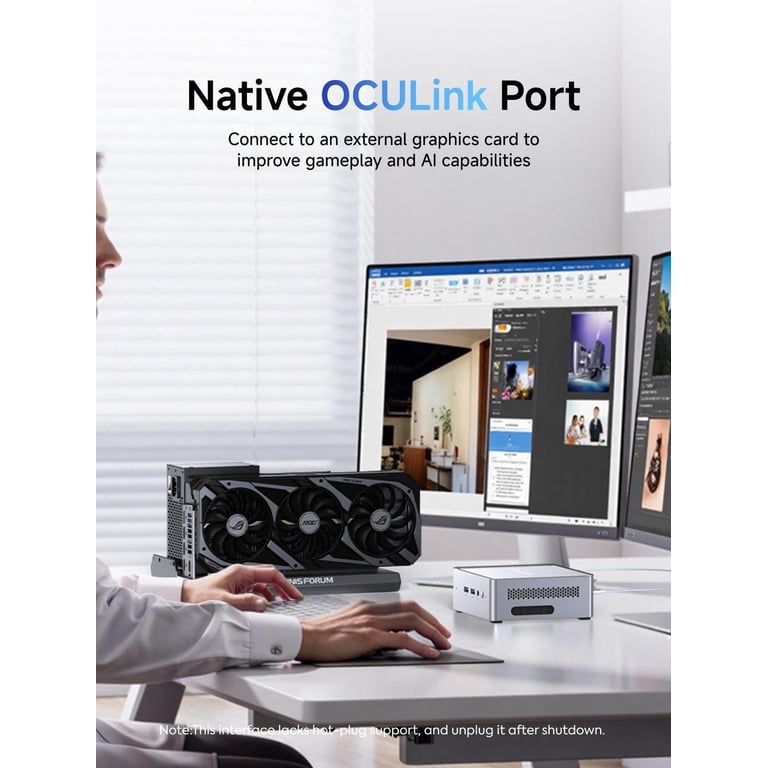 MINISFORUM NAB8 Plus Mini PC Core i7-12800H 32GB RAM 1TB SSD