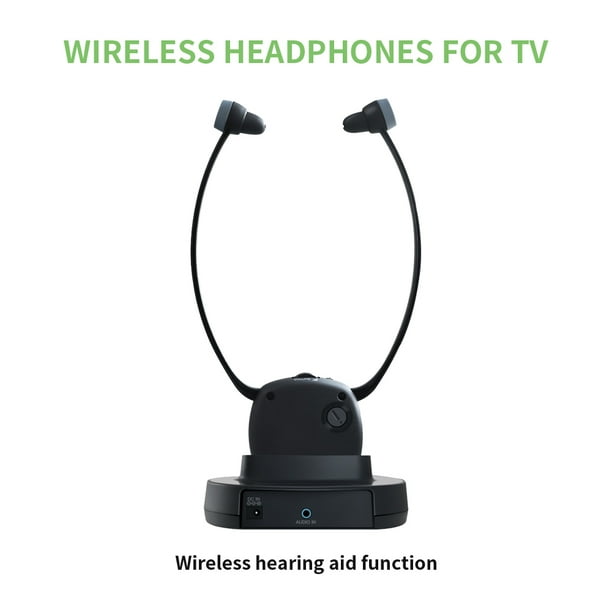 ARTISTE Wireless TV Headphone for TV Watching Listening, 2.4G RF
