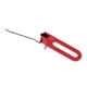 thumbnail image 4 of Apoyo recurvo de acero inoxidable para mano derecha + llave Allen rojo, 4 of 7