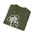 thumbnail image 5 of Save The Earth, Gildan Unisex Softstyle TShirt, Line Art Graphic Tee, S-3XL, 5 of 5