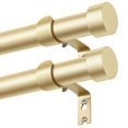 thumbnail image 1 of Barras para Cortinas KAMANINA Paquete de 2, Ajustables 81-218 cm, Doradas, Resistentes, 1 of 9