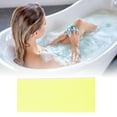 thumbnail image 5 of Unique Bargains Rectangular Bath Sponge Body Scrubber 1 Pc Yellow, 5 of 6