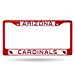 thumbnail image 3 of Arizona Cardinals RED COLORED Chrome Frame, 3 of 3