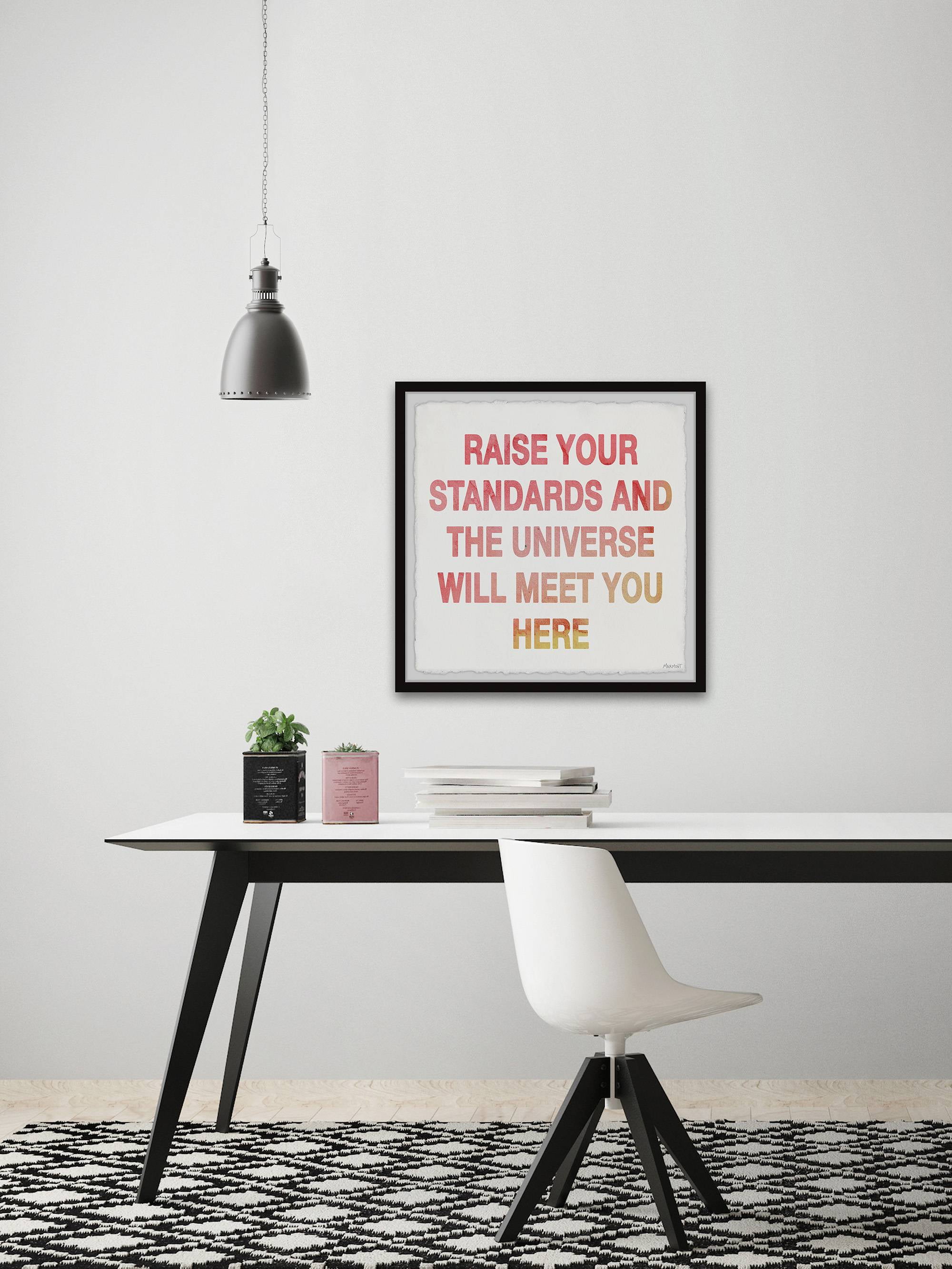 Marmont Hill Raise Your Standards II Framed Wall Art