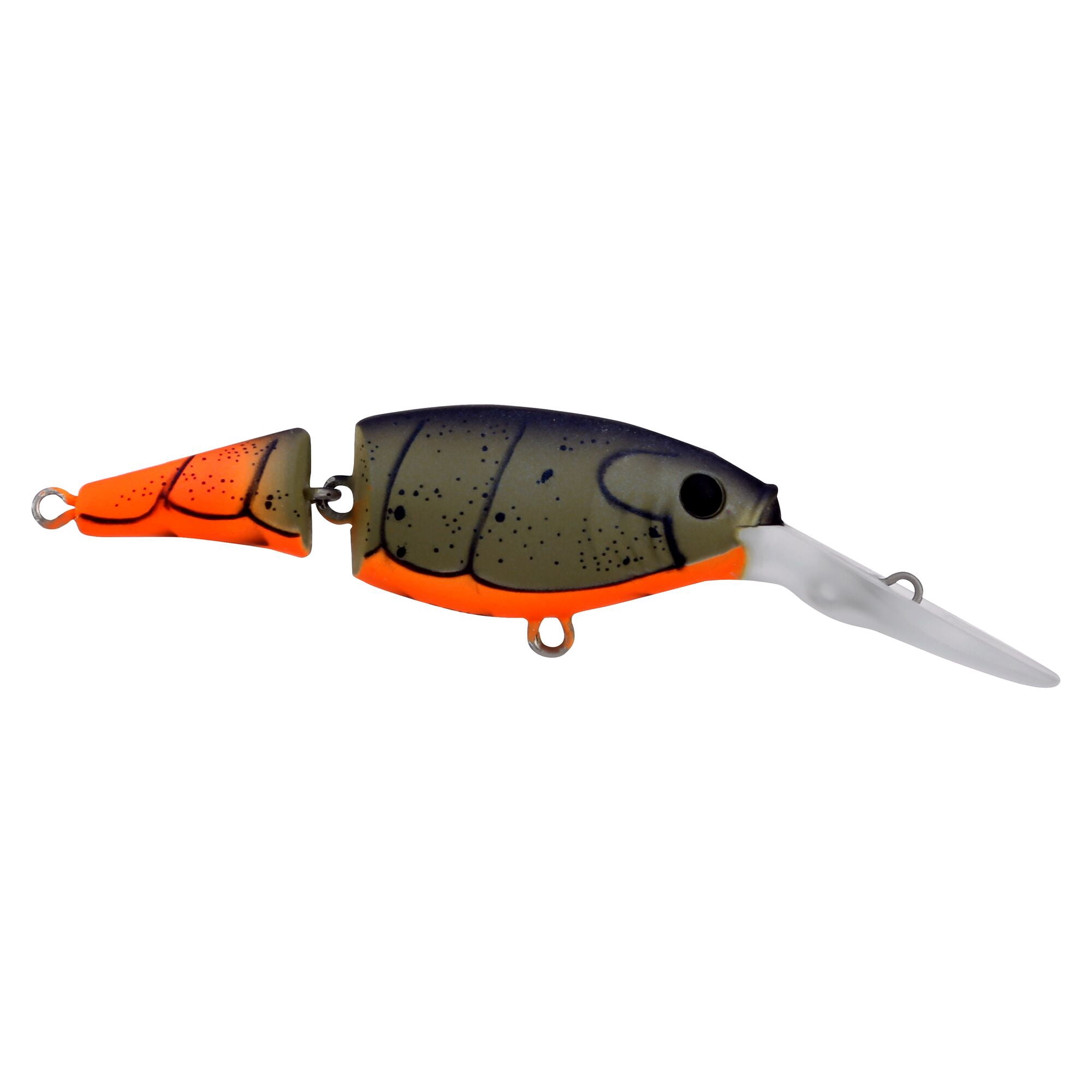Berkley Flicker Shad® Jointed, 2 in, Crankbaits, Firetail Green Craw (1 Count)