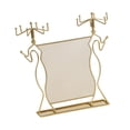 thumbnail image 3 of Stand de organizador de joyas Pendientes de almacenamiento de almacenamiento Gold Modern Servby Soporter Ratch de pantalla colgante para los anillos, 3 of 8