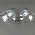 thumbnail image 1 of Parche ocular transparente poroso, protector ocular de plástico de 9 orificios con correa ajustable, máscara ocular transpirable para recuperación posoperatoria para niños,, 1 of 4