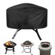 thumbnail image 1 of Cubierta para Fogata Uxcell, 48" x 18" Impermeable y Resistente a las Inclemencias del Tiempo para Parrilla Exterior [Negro], 1 of 7