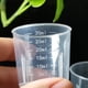 thumbnail image 3 of Guardurnaity Paquete de 100 tazas medidoras de 30ml, tazas de laboratorio de plástico para cocinar DIY con básculas, jarra para hornear, contenedor Tratamientos faciales Guardurnaity MR1668-00, 3 of 6