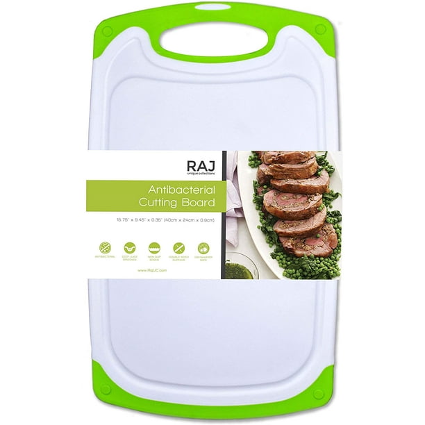 Raj Plastic Cutting Board Reversible Cutting board, Dishwasher Safe
