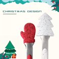 thumbnail image 3 of Christmas Kitchen Tongs, Stainless Steel Silicone Cooking Tongs with Non-Stick Silicone Tips Xmas Decor, 3 of 5
