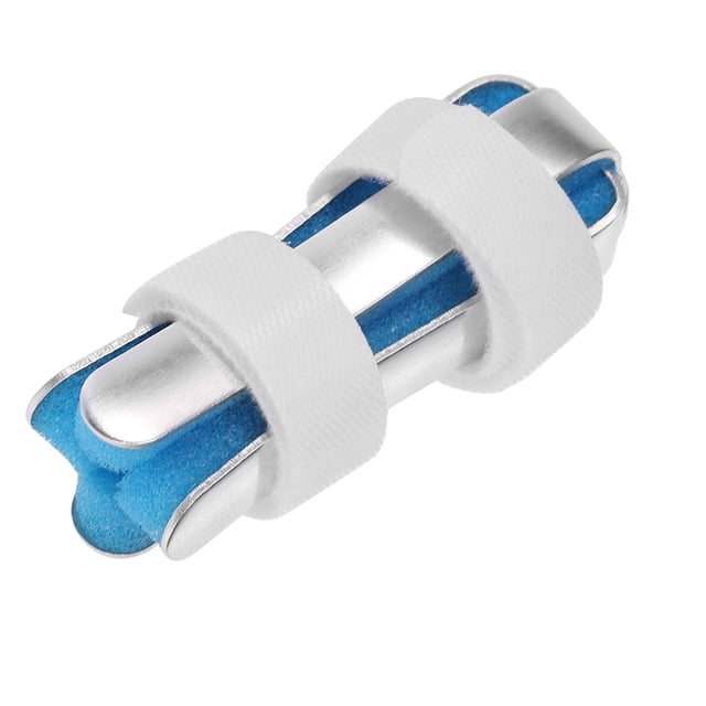 Férula de aluminio para dedos y manos para recuperación de lesiones, dolor, flexión, deformación y corrección
