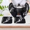 thumbnail image 6 of Funny Astronaut Oven And Pot Holders Sets, Heat Resistant Pads Kitchen Decor for Cooking Baking BBQ Grilling, Christmas Kitchen Gifts, 6 of 6