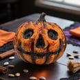 thumbnail image 4 of JJKBVCLO Unique Desktop Ornament Decorative Pumpkin Figurine Perfect For Home Shelf Thanksgiving Fall Seasonal Display, 4 of 7