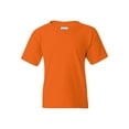 thumbnail image 2 of Gildan - Heavy Cotton Youth T-Shirt - 5000B - Safety Orange - Size: M, 2 of 3
