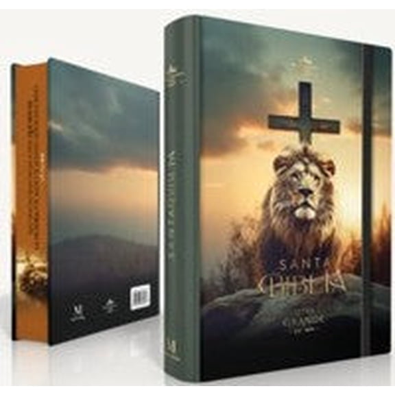 Biblia RVR60 065c Tapa Dura León Victoria