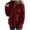 B-Red#Womens Fall Jackets, variant on BiZtdJrK Womens Winter Trendy Fleece Jackets Full Zipper Long Sleeve Plush Jacket Solid Lightweight Warm Coats with Pockets Going Out Tops Todays Sale Army Green M