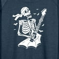 thumbnail image 3 of Instant Message - Skeleton Guitar - Women's Lightweight French Terry Long Sleeve Shirt, 3 of 6