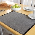 thumbnail image 2 of Mainstays Placemat Black Woven Cotton Polyester Blend, 14" x 19", 2 of 5