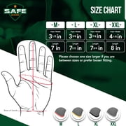 Safe Guard Nitrile Coated Nylon Work Gloves 12 Pack