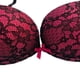 thumbnail image 5 of Conjunto de bragas y sujetador Sexy de realce con superficie de encaje en V profundo de algodón, Tanga con lazo a juego, ropa interior cómoda, conjunto de lencería íntima para mujer, 5 of 5