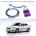 thumbnail image 2 of Car Digital Voltage Stabilizer Universal Electric Voltage Regulator Rectifier with Earth Ground Cables and Mounting Hardware Kit, 2 of 7