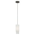 thumbnail image 3 of Livex Lighting Carlisle Mini Pendant Light in English Bronze, 3 of 11