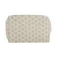 thumbnail image 1 of Bolsas de maquillaje únicas 1 Pc ligera organizador rectangular octagonal para viajes caqui gris poliéster, 1 of 5