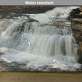 thumbnail image 6 of Ambesonne United States Place Mats Set of 4, Cascade Delaware, Standard Size, Brown Green White, 6 of 6