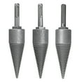 thumbnail image 4 of Grofry Carbon Steel Firewood Electric Hammer Drill Splitter Cone for Log Wood Splitting, 4 of 8