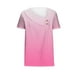 thumbnail image 4 of Fiudx Camisas de Mujer Top Informal de Primavera y Verano de Manga Corta con Cuello En V para Mujer, 4 of 5