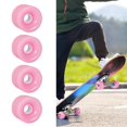 thumbnail image 4 of 4 piezas 78A reemplazo monopatín ruedas PU Longboard Accesorios Rosa shamjiam ruedas de longboard, 4 of 9