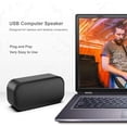 thumbnail image 4 of Altavoz USB para computadora, altavoces para PC de escritorio, altavoz pequeño para computadora portátil con sonido de alta calidad, alto volumen, Plug and Play, 4 of 5