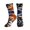 1 Black, variant on Men's Thin Blue Line Arizona Flag Novelty Athletic Socks Women's Digital Printing Funky Patterned Crew Socks