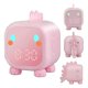 thumbnail image 2 of Kid Alarm Clock with Night Light 6 Ringtone Blue Dinosaur Digital Alarms, 2 of 3