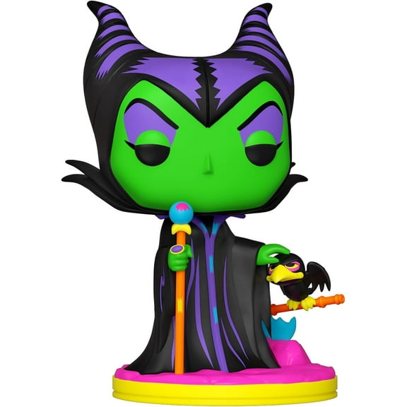Disney Villains Pop! Maleficent (Blacklight) Vinyl Figure Hot Topic Exclusive