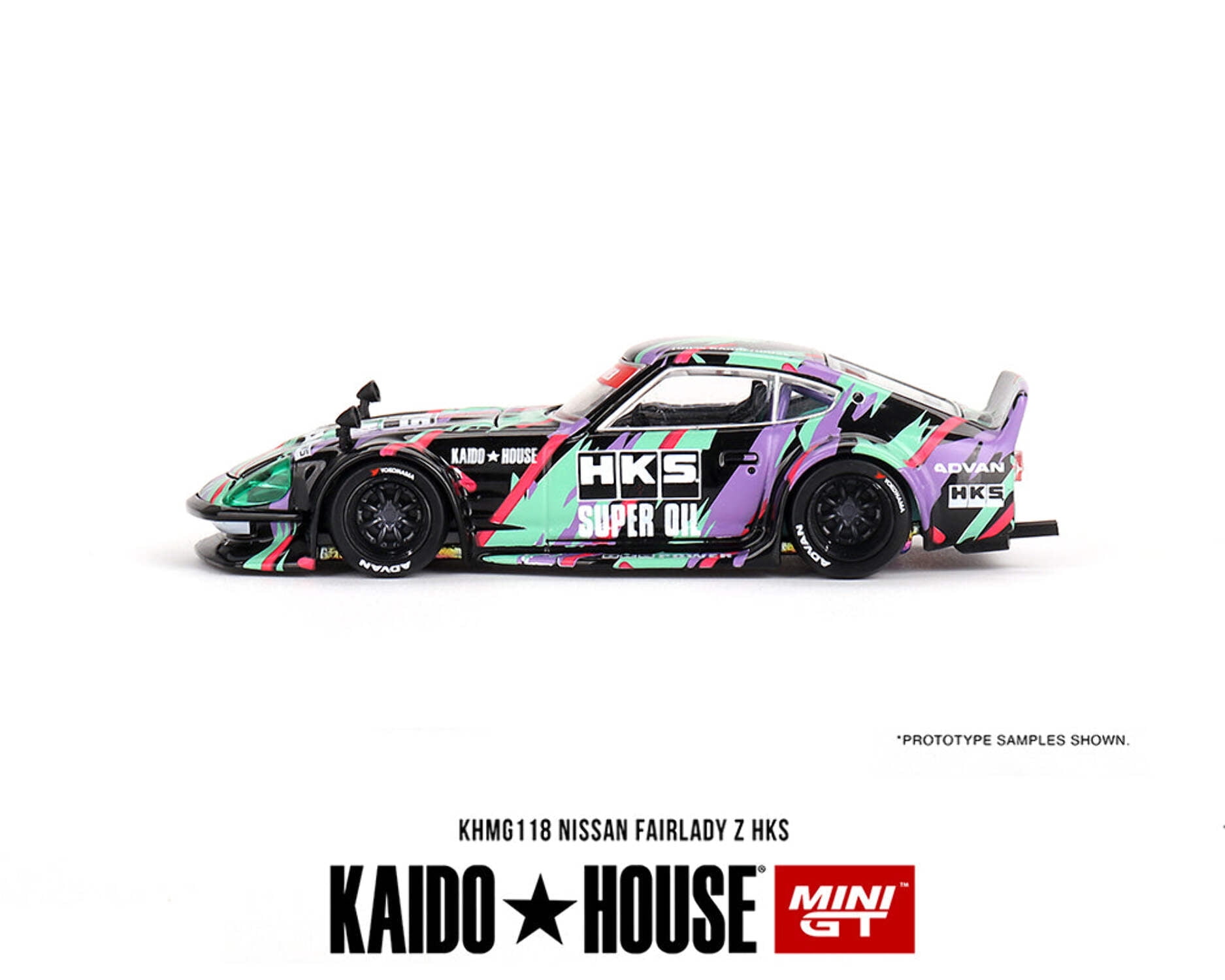 MINI GT 1/64 - NISSAN Fairlady Z HKS - 1969 - Walmart.com