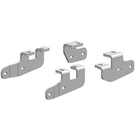 Kit d'Attelage de Remorque à Cinquième Roue 2500 Ram 2014-2023 PullRite 2746 ISR Series; à Utiliser avec l'Attelage ISR Series; Rail et Supports sur Mesure; Capacité de 20000 Livres; Sans Perçage